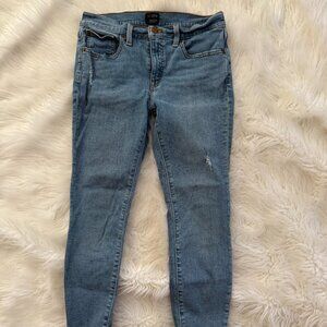 JCrew Mid Rise Skinny Jeans